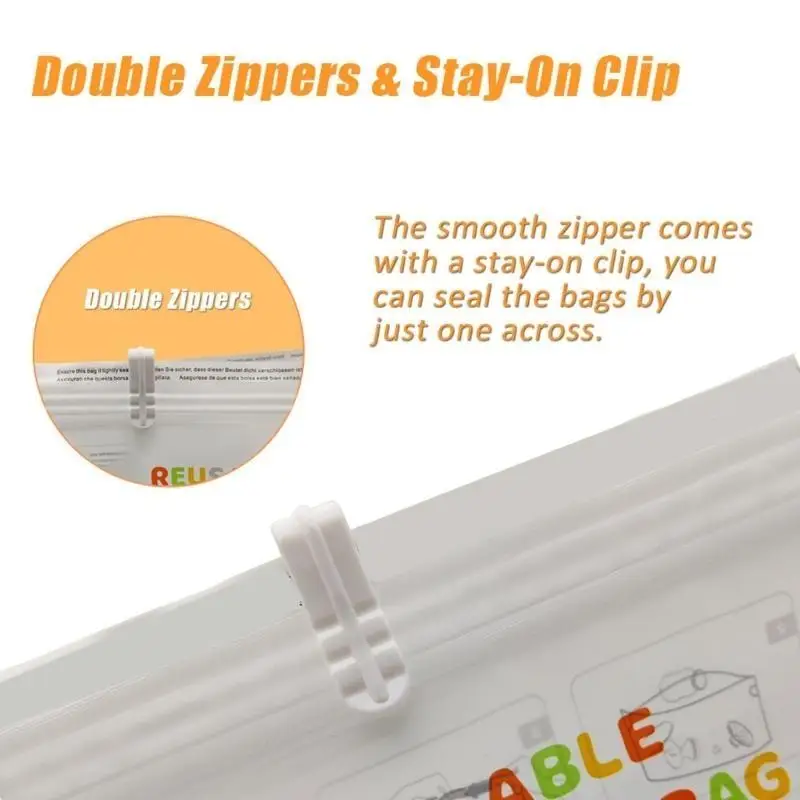 

Многоразовые мешки с паровами для многоразового использования для очистки аксессуаров для грудного насоса 425f