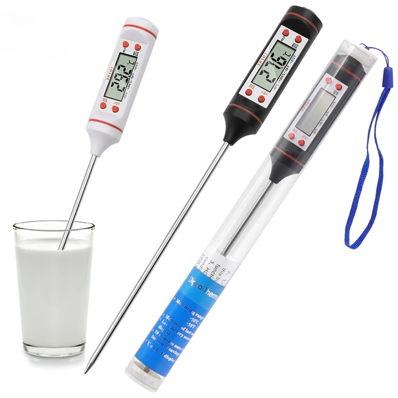 Milk powder Liquid Barbecue Baking kitchen thermometer Food pen probe thermometer digital display electronic temperature pen