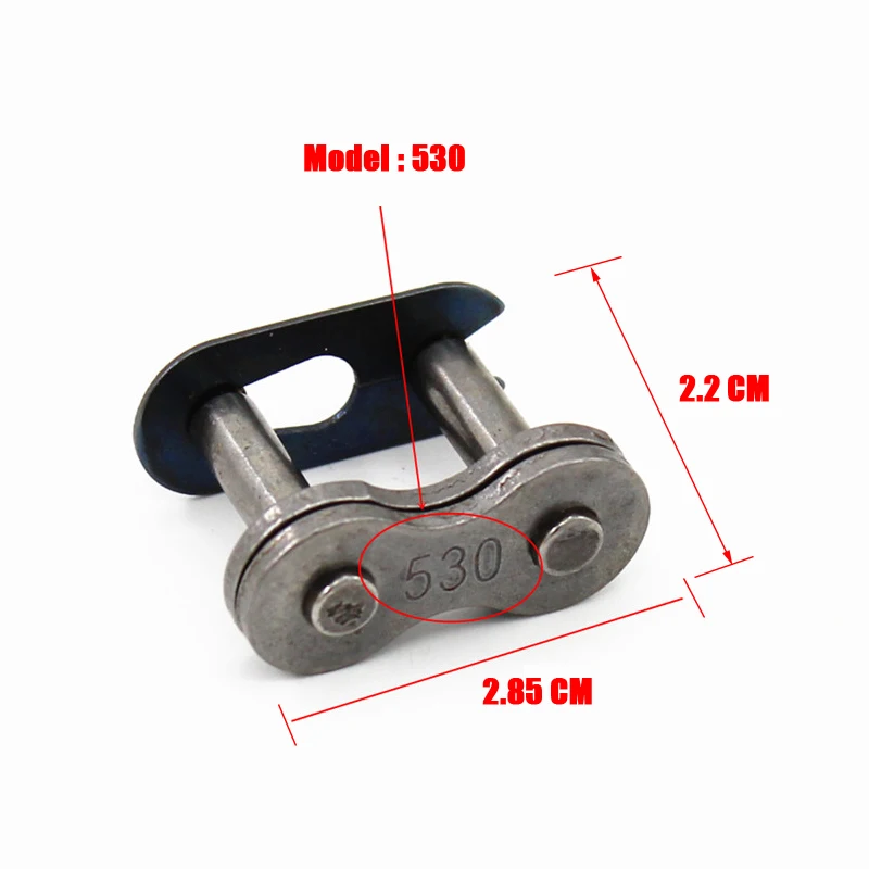 USER-X Motorcycle chain buckle DID 420 428 530 630 428 thickened chain buckle chain lock chain joint Chain quick release