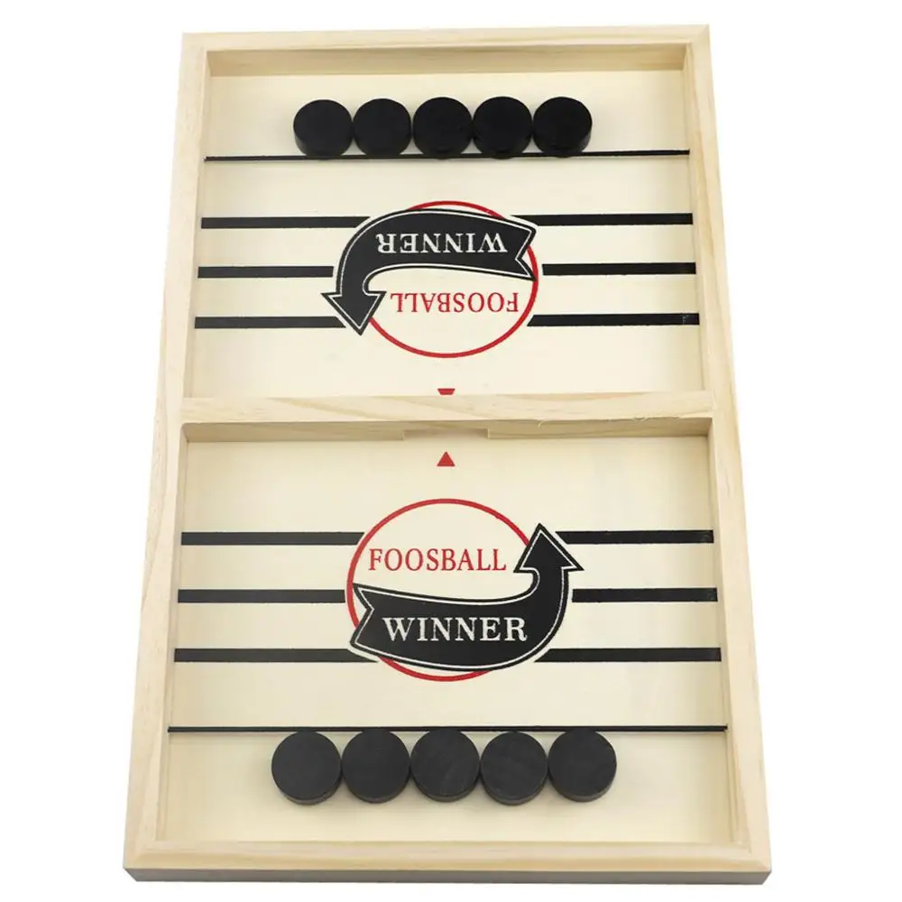 

New Hot Sale Fast Hockey Sling Puck Game Paced Sling Puck Winner Fun Toys Kids Board-Game Party Game Toys for Adult Child Family