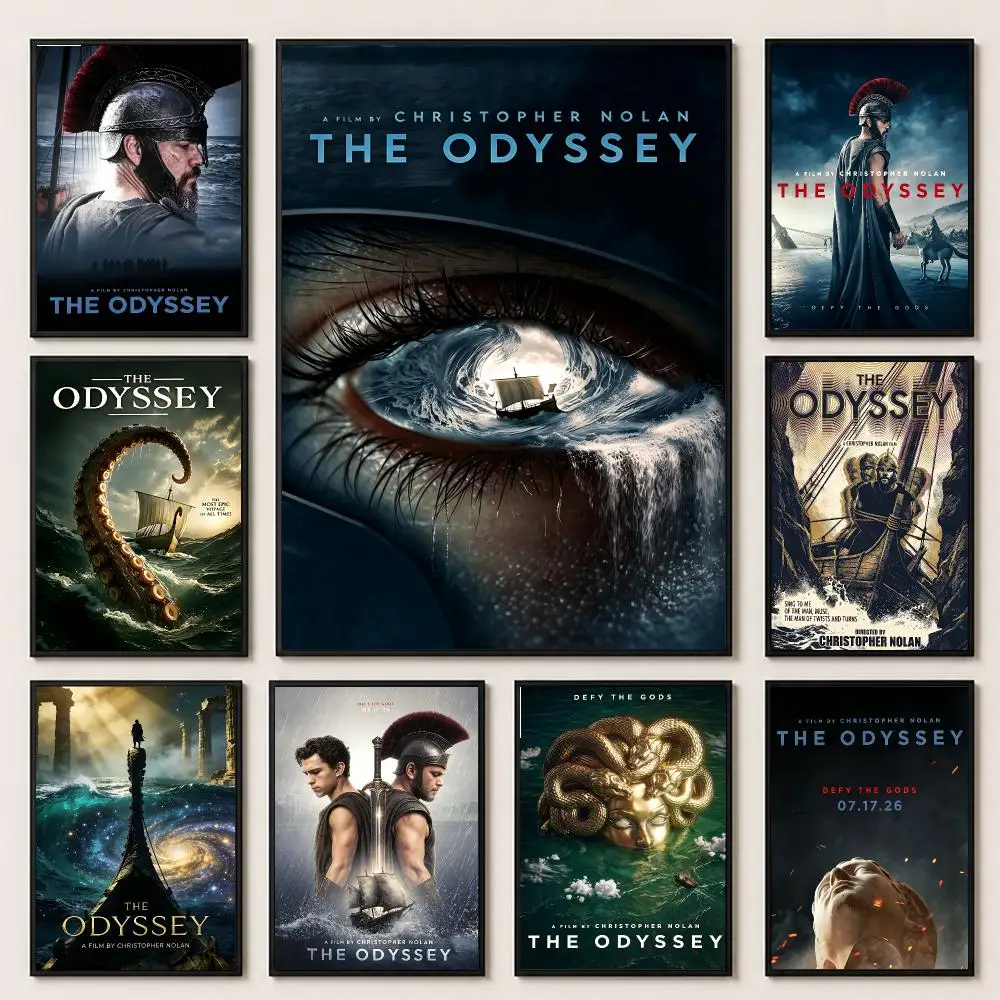 movie The Odyssey Poster Poster HD Printing Premium Style for Home Decor for Bedrooms Hallways Cafes Gift