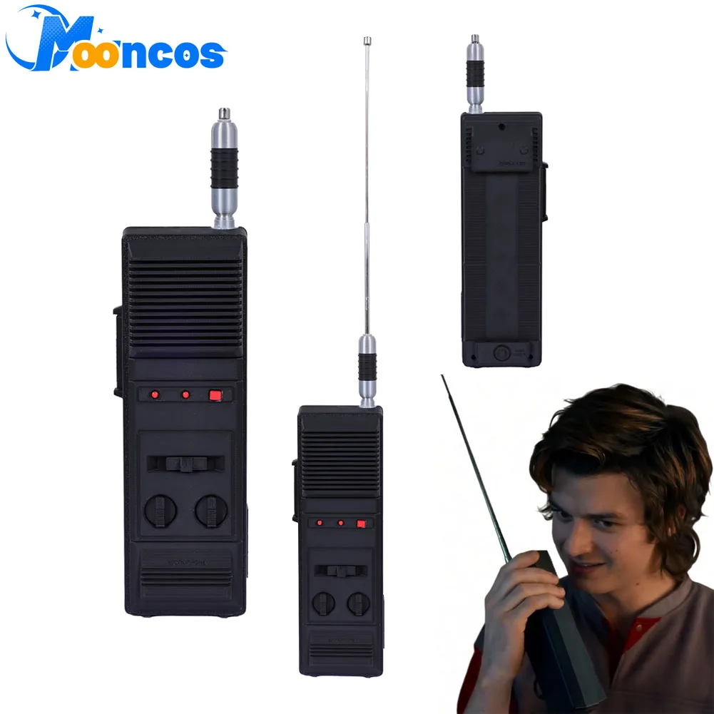 

Fantasy ST 5 Walkie Talkie Steve Harrington Cosplay Props Roleplay Costume Accessories Two Way Radio for Adult Halloween Props