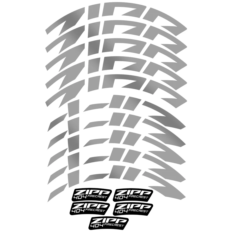 2021 zipp firecrest Wheels Stickers Set for 202 303 404 808 Road Bike Cycling Decals for carbon rim 2 wheelset sticker