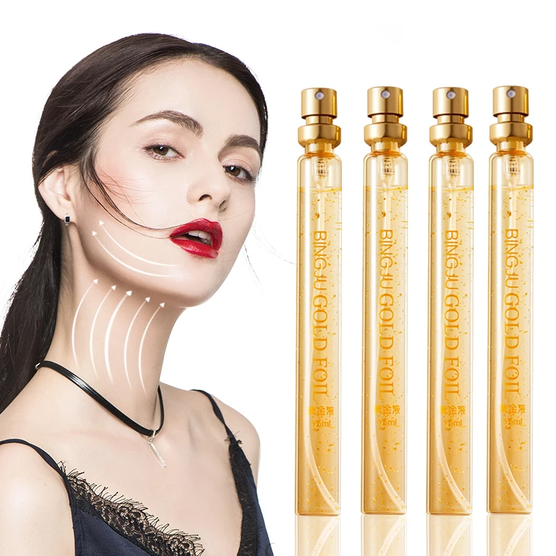 Anti-aging Facial Tensioners Threads Lifting Set Active Colagen Gold Liquid Absorbable Original Protein Thread Serum