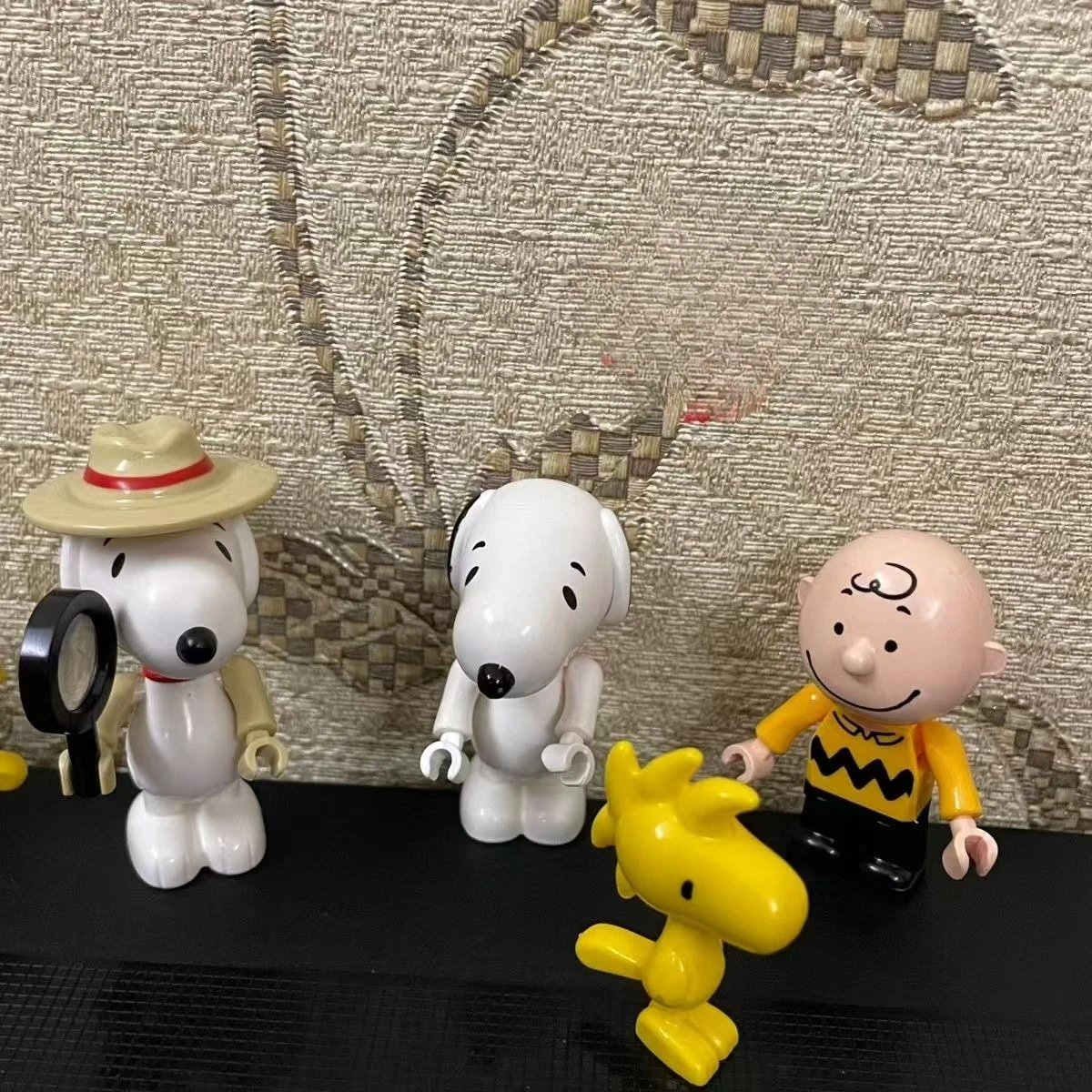 Строительные блоки с рисунком Снупи