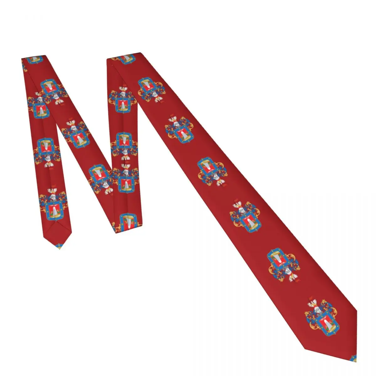 Bandera De Arequipa Tie For Men Women Necktie Tie Clothing Accessories