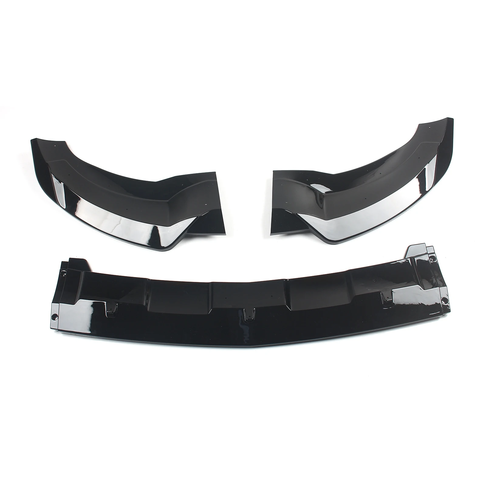 Glossy Black Car Front Bumper Splitter Lip For Benz W166 GLE Coupe C292 2015-2018 AMG Carbon Look Diffuser Guard Protector - Image 6