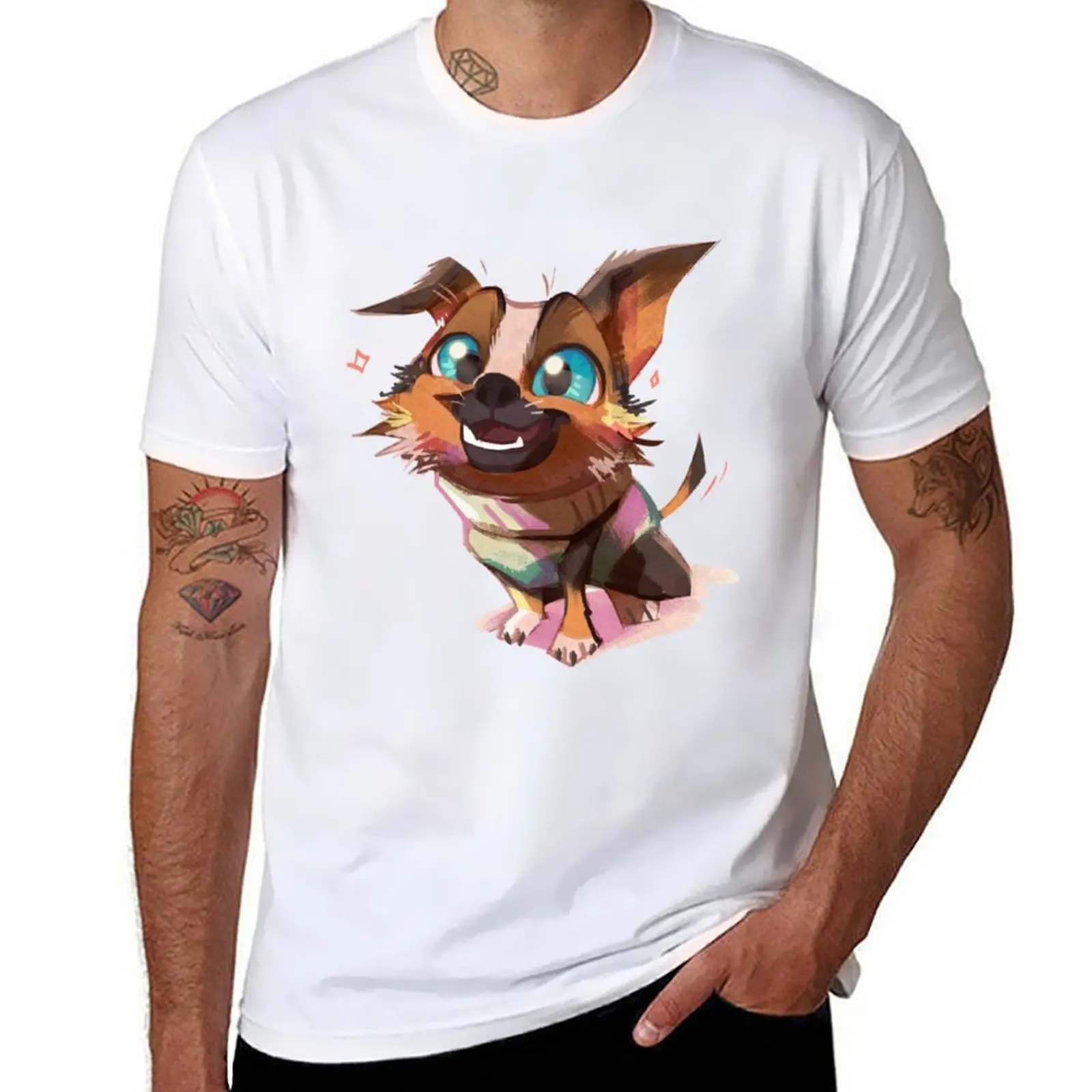 

PERRO - Puss In Boots 2: The Last Wish T-Shirt man t shirt graphic man tshirt T-Shirt
