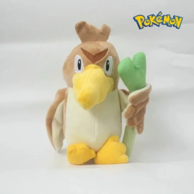 Jouet en peluche de dessin animé Pokémon Farfetch'd, figurine de canard d'oignon et de beurre, cadeau d'anniversaire pour les filles