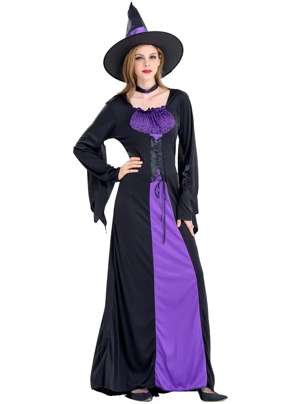 

Halloween Witch Performance Costume SXXL Ladies' Traditional Chinese Stage Outfit No Brand Registered Trademark