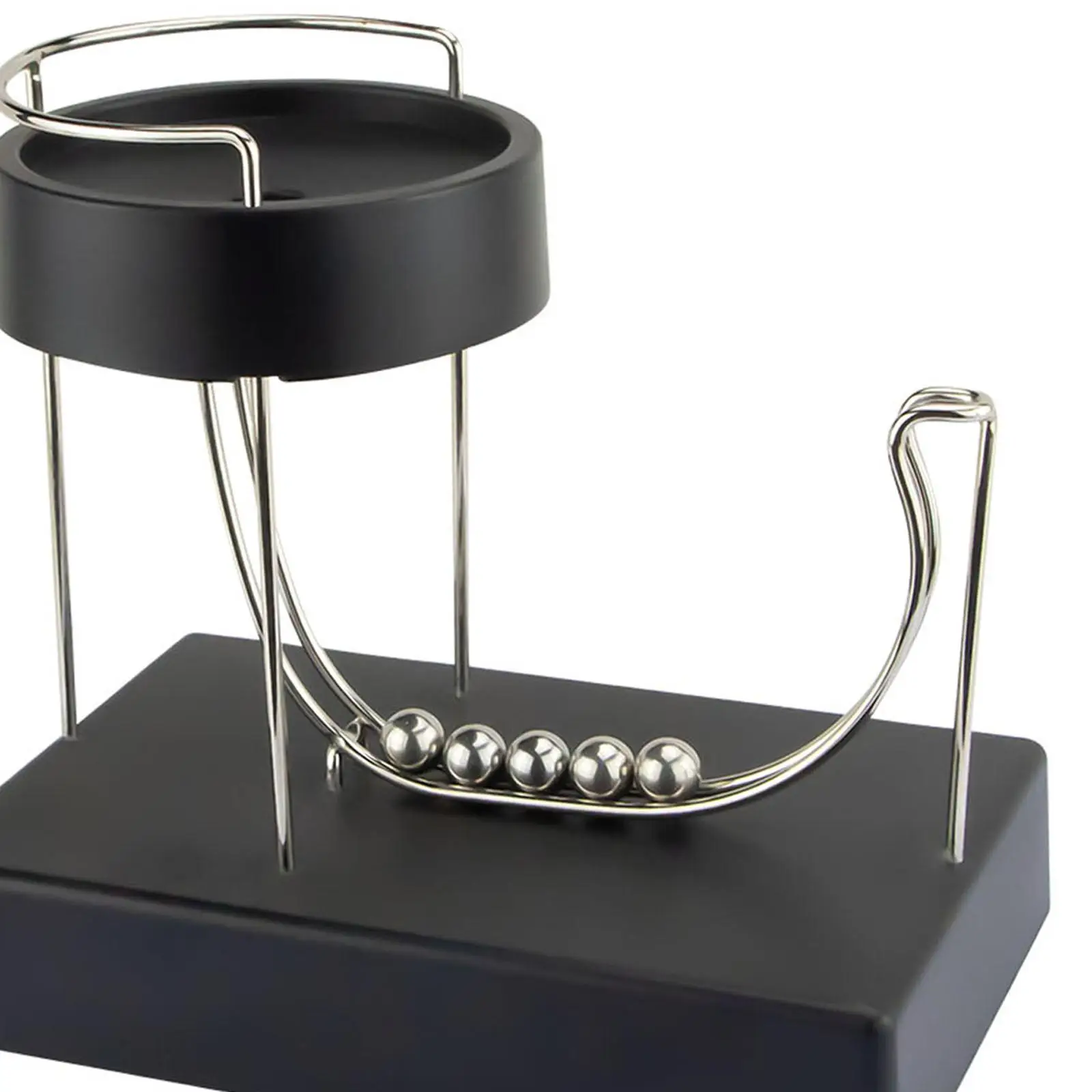 Perpetual Motion Machine Rechargeable Balancing Creative Revolving Desktop Decor Perpetual Motion Simulator Energy Orbital Toy