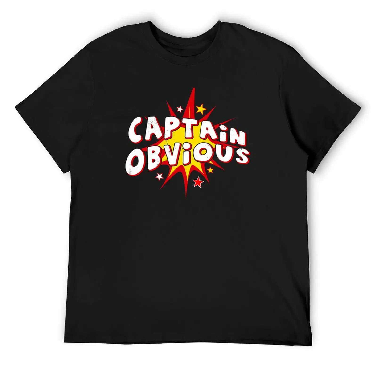 Captain Obvious T-Shirt graphics anime tshirt plain men t shirt