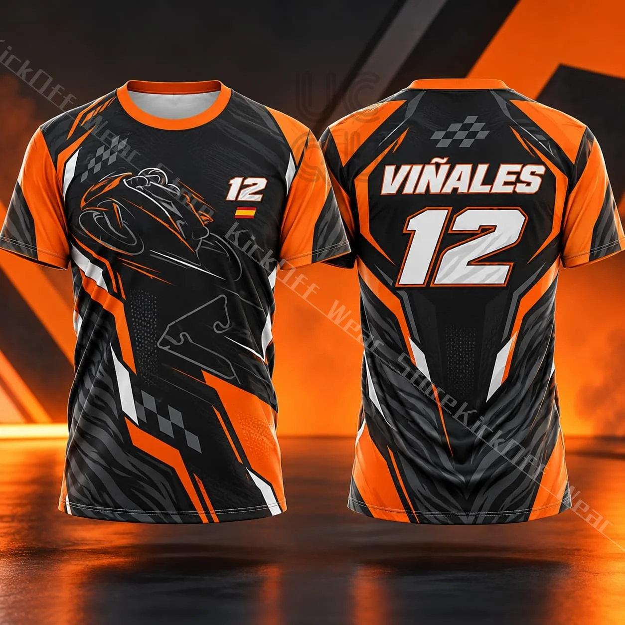 Vinales 12 Mens Motorcycle Racing Jersey Summer Track Day Casual Streetwear Unisex Motorsport Fan Gift Athletic Graphic Shirt