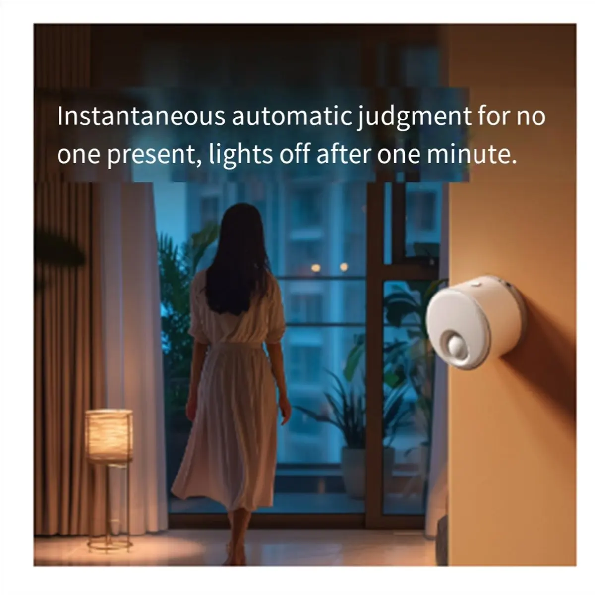 Human Body Presence Sensor ES3 6M 180° Induction Infrared Pyroelectric Sensor Static Human Body Recognition