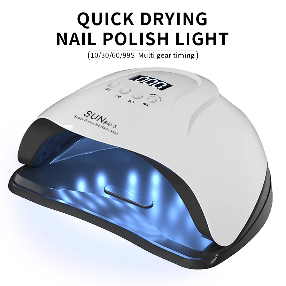 HALAIMAN Cabin Uv Led Nail Gel Polish Drying Lamp Uv Led Lamp Fast Drying Nail Lamp Nail Art Tools Phototherapy Machine