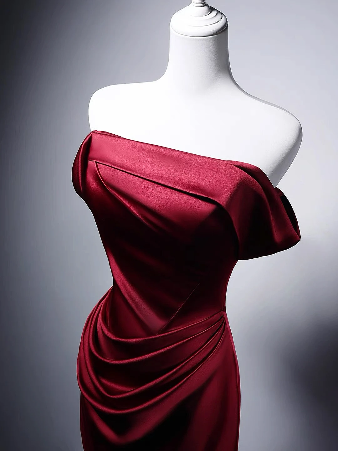 

Cocktail Dress Floor Length Off Shoulder Sleeveless Bodycon Ruched Long Maxi Dress Wedding Guest Celebrity Evening Party Gowns