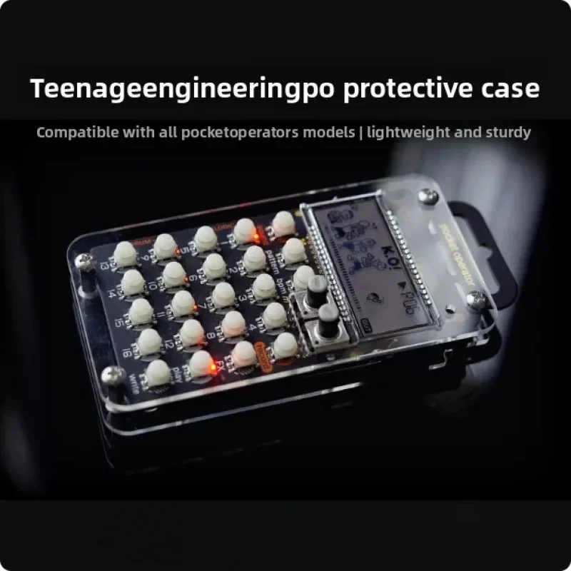 Synthesizer Silicone Teenage Engineering PO Pocket Operators Shockproof Dustproof Travel Protector