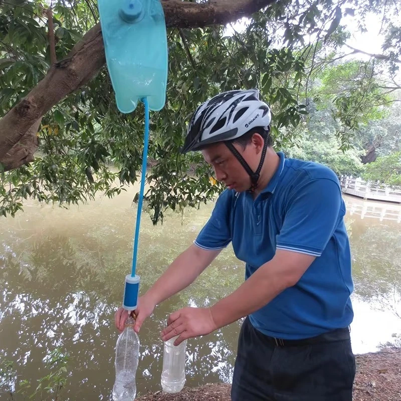 Portable Gravity Ultrafiltration Water Bag Outdoor Emergency Survival Drinking Water Purification System