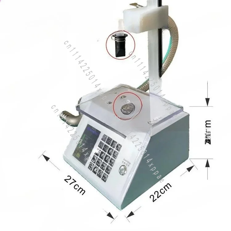 Filler Gear Pump Viscous Liquid Filling Machine Bottling Smart Honey Filling Machine 50-8000g Weighting Automatic Bottle