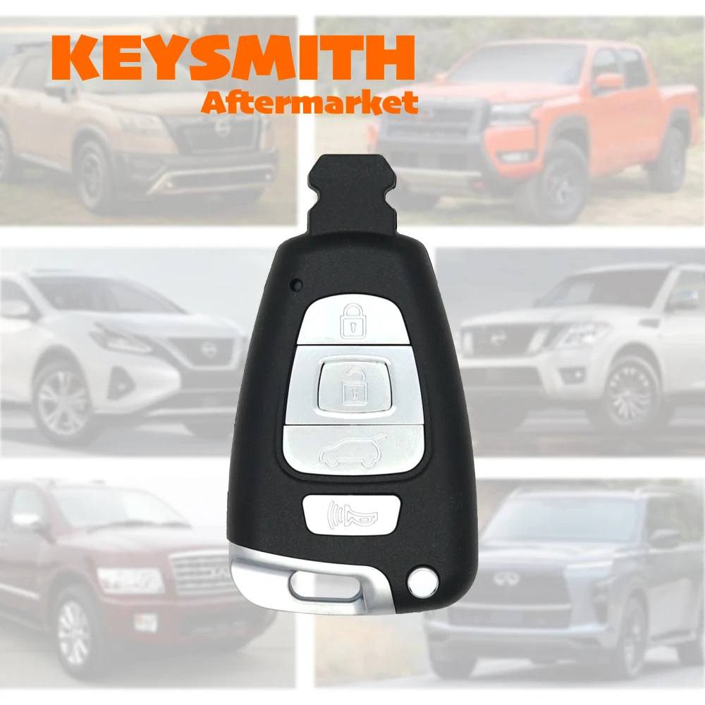 KEYSMITH Smart Key For Hyundai Veracruz 2007-2012 Complete Remote Fob 315MHz 433MHz ID46 Chip 95440-3J500 95440-3J501