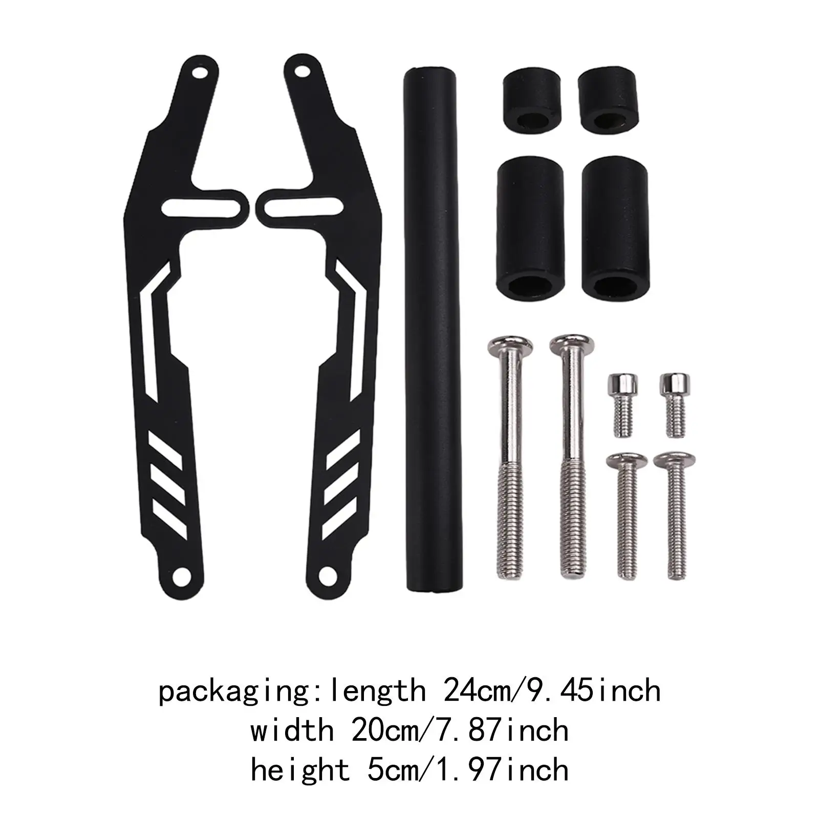 

High Performance Navigation Bracket Sturdy Metal Support Motorcycle Accessory for Zontes 368G