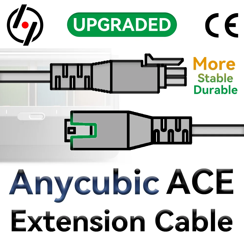 

For Anycubic ACE 4-pin Extension Cable For Kobra3/Max/S1C 3D printer