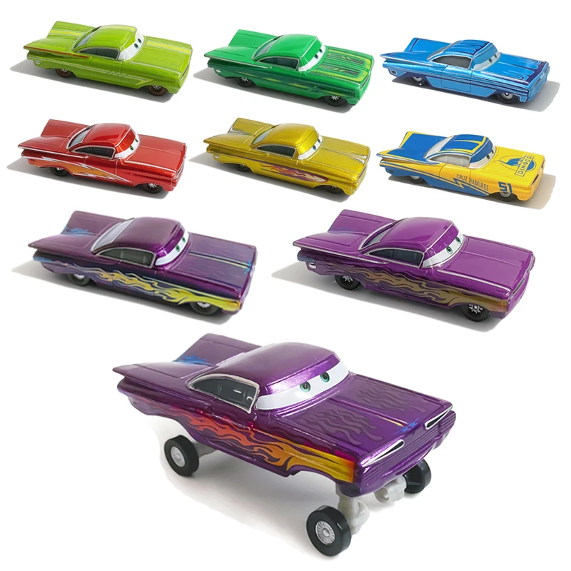 Genuine Alloy Cars Ramone Series Anime Figure Cartoon Model Cars 1:55 Metal Die Casting Racing Toys Child Birthday Gifts