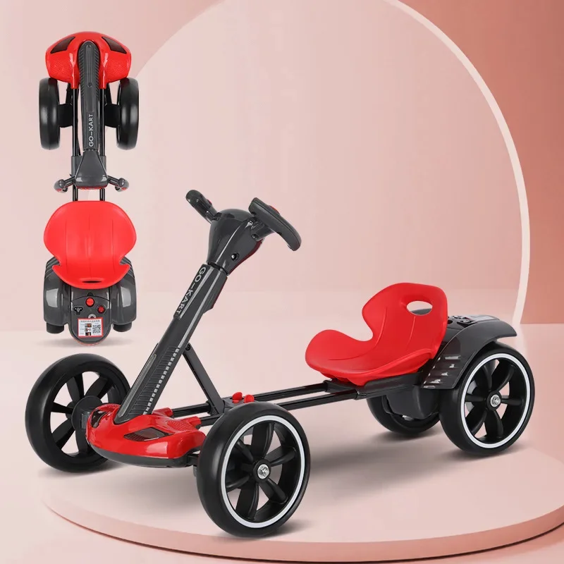 

Electric Four-wheel Drive, Foldable and Portable Go Kart for People To Sit On