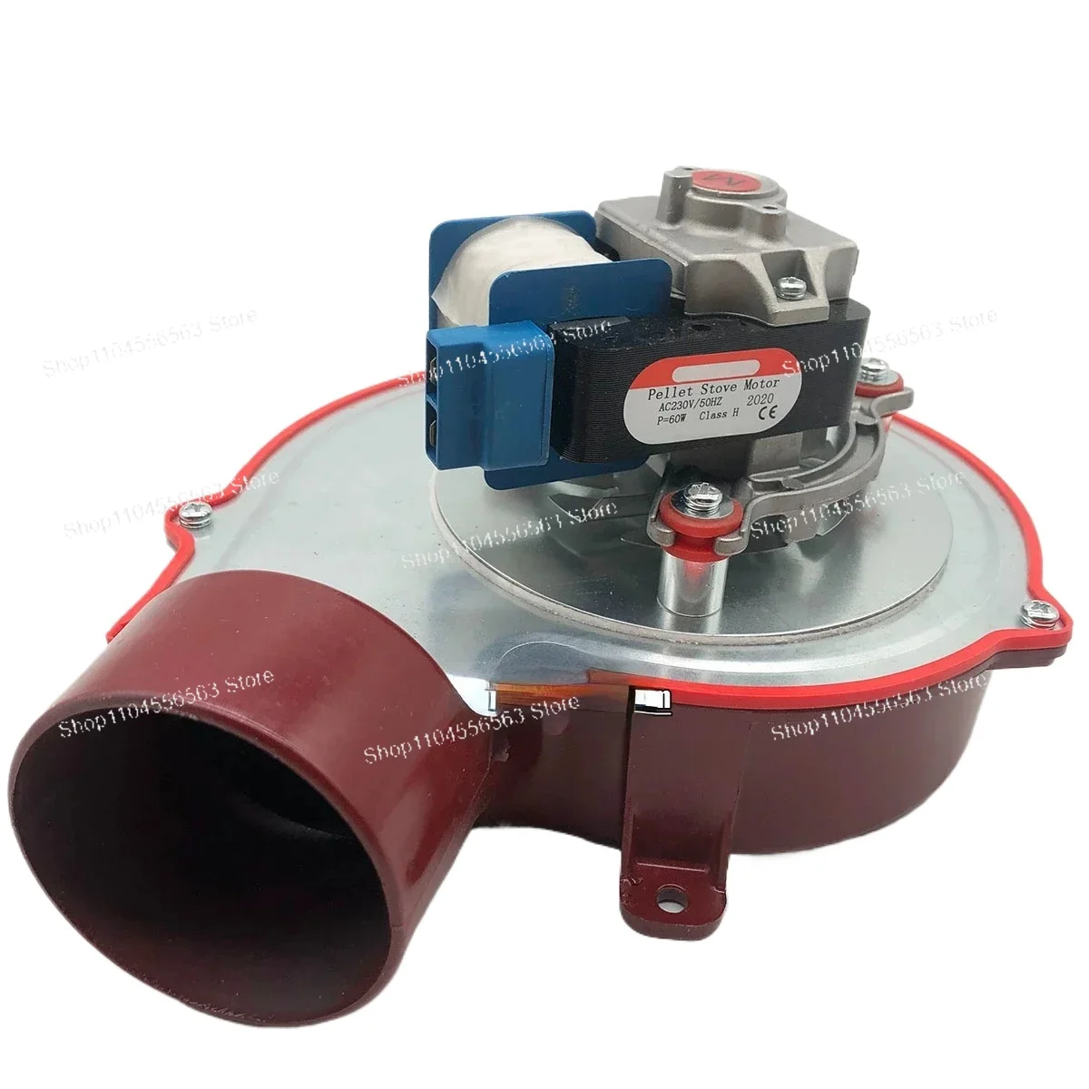 ​ ​ Ventilador de motor de alta temperatura 220V 60W para forno de pelota de biomassa e sistemas de aquecimento de fogão ​ ​