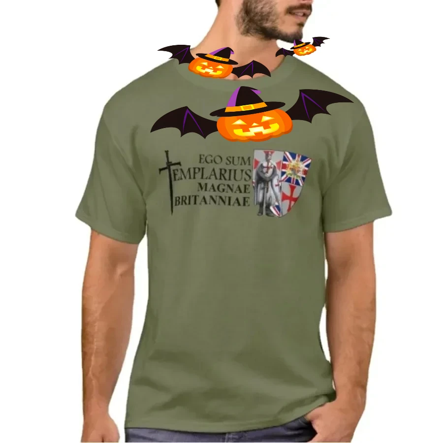 

Coat of Arms of The Britanniae Templars T-Shirt. Summer Cotton Short Sleeve O-Neck Mens T Shirt New S-3XL