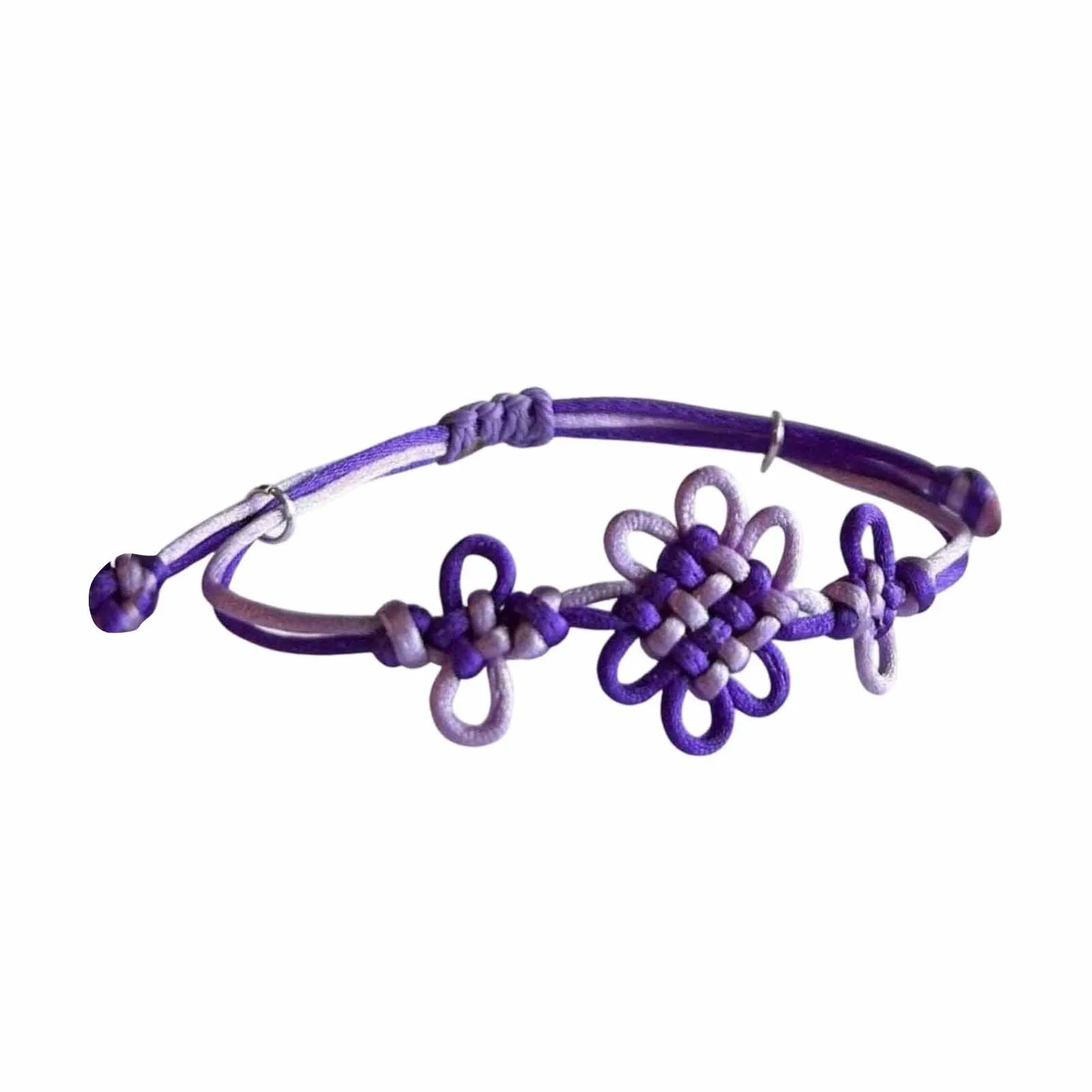 Braided Cosplay Bracelet Chinese Knot Anime Gift Handmade Geek Jewelry Convention Accessory Fashion Cosplay Accesorios image 6