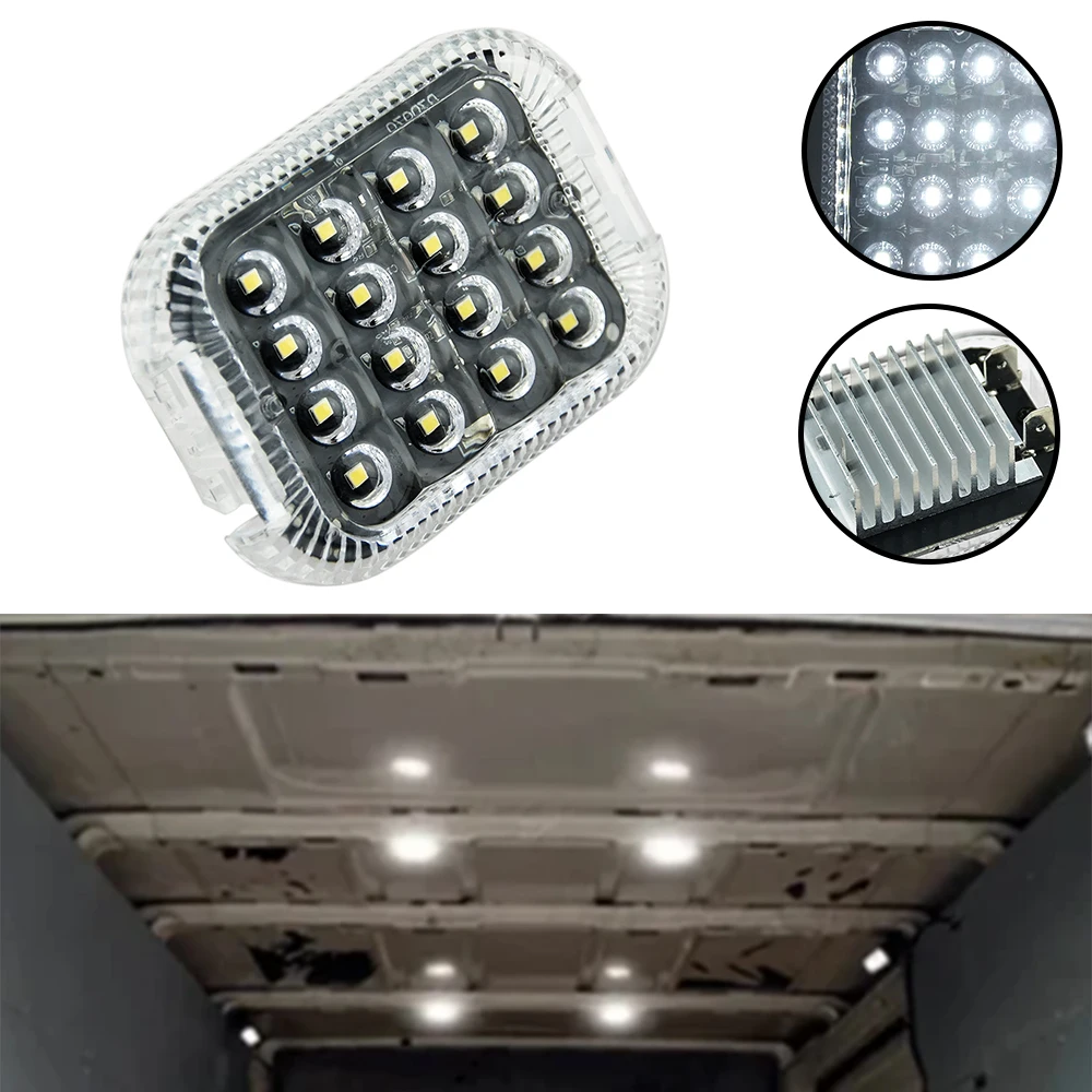 LED Interior Cargo Dome Light For Ford Transit MK6 MK7 MK8 For Ford E-Transit For Ford Transit Custom/Tourneo Custom