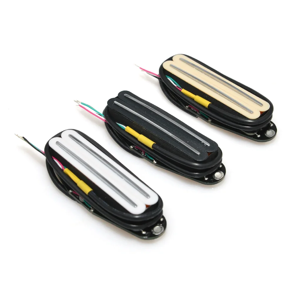 

1Pcs Ceramic Humbucker Hot double track Guitar Pickup Black White Yellow Color For Electric Guitar Parts