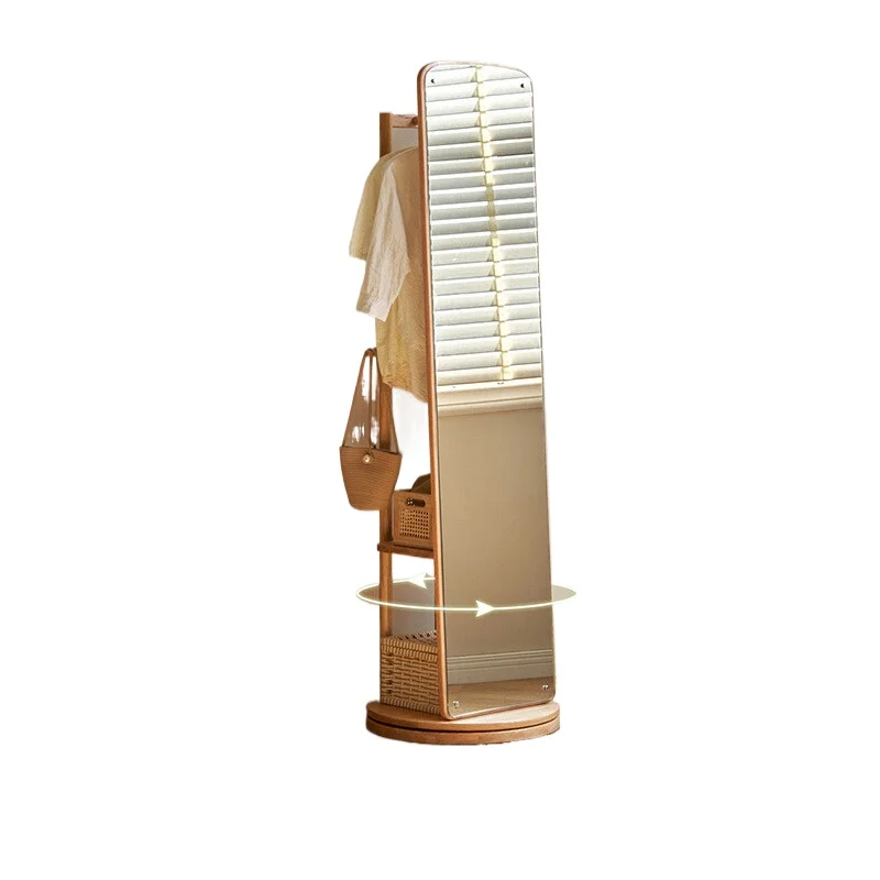 

Bedroom coat rack mirror