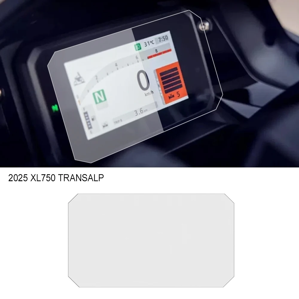 

2025 XL750 Transalp Accessories Scratch Cluster Screen Dashboard For Honda XL 750Transalp Motorcycle Protection Instrument Film