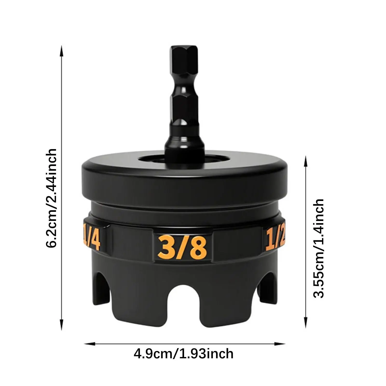 Nut Drill Attachment Hex Shank Nut Driver Practical Portable Fast Nut and Bolt