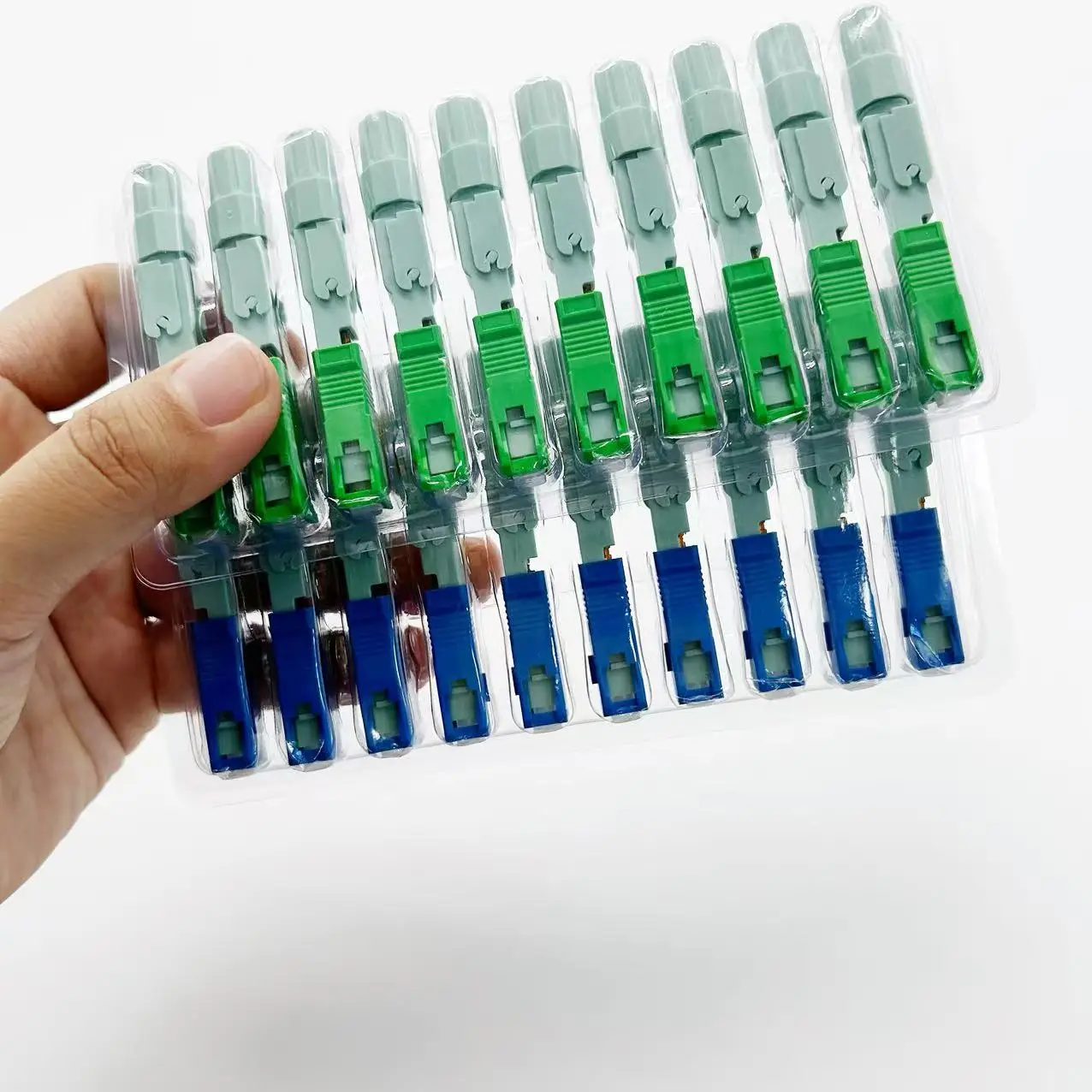 شحن سريع موصل سريع SC APC SC UPC موصل عالي الجودة FTTH موصل الألياف البصرية #3