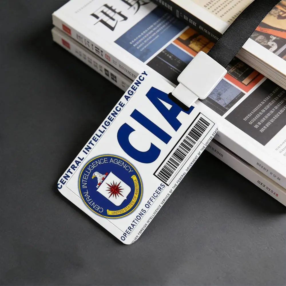 CIA Student ID Case Daily Use Subway Commute Meal Card  Work Permit Cover Office School  Access Bus Card Protector