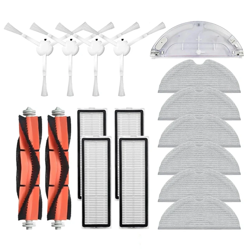 

For Xiaomi Mijia 1C / STYTJ01ZHM T1 F9 Robot Vacuum Cleaner Hepa Filter Main Side Brush Mop Cloth Spare Parts