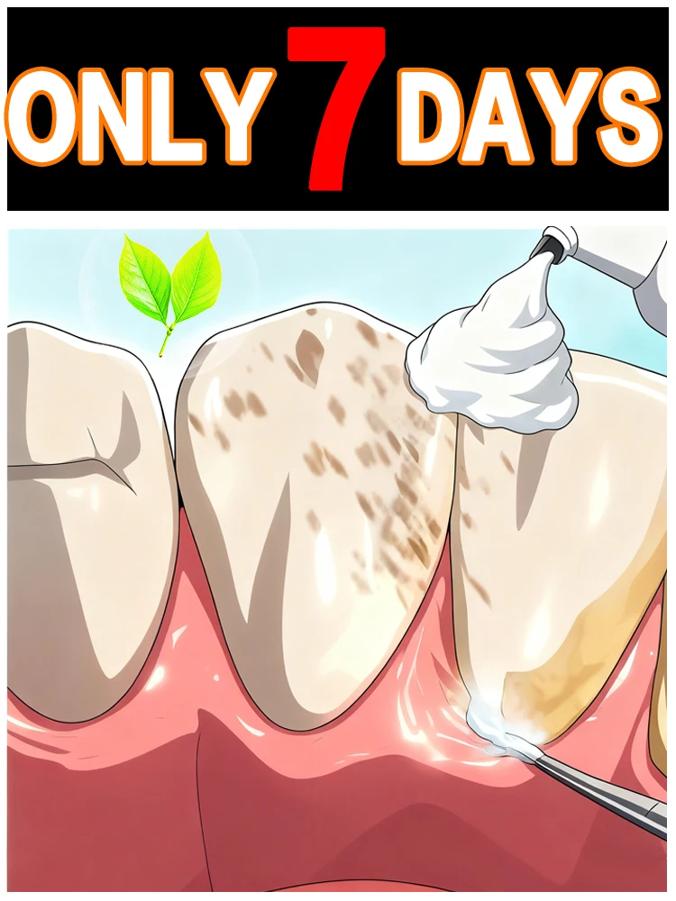 

Oral foam for yellowing