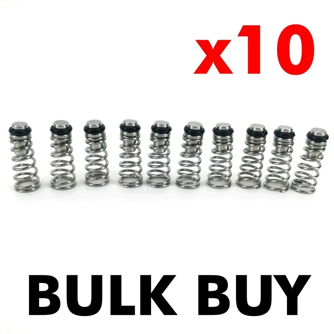 KegLand 10pcs/bag Universal Poppet with 304 Stainless Steel Spring Beer Craft Brewing
