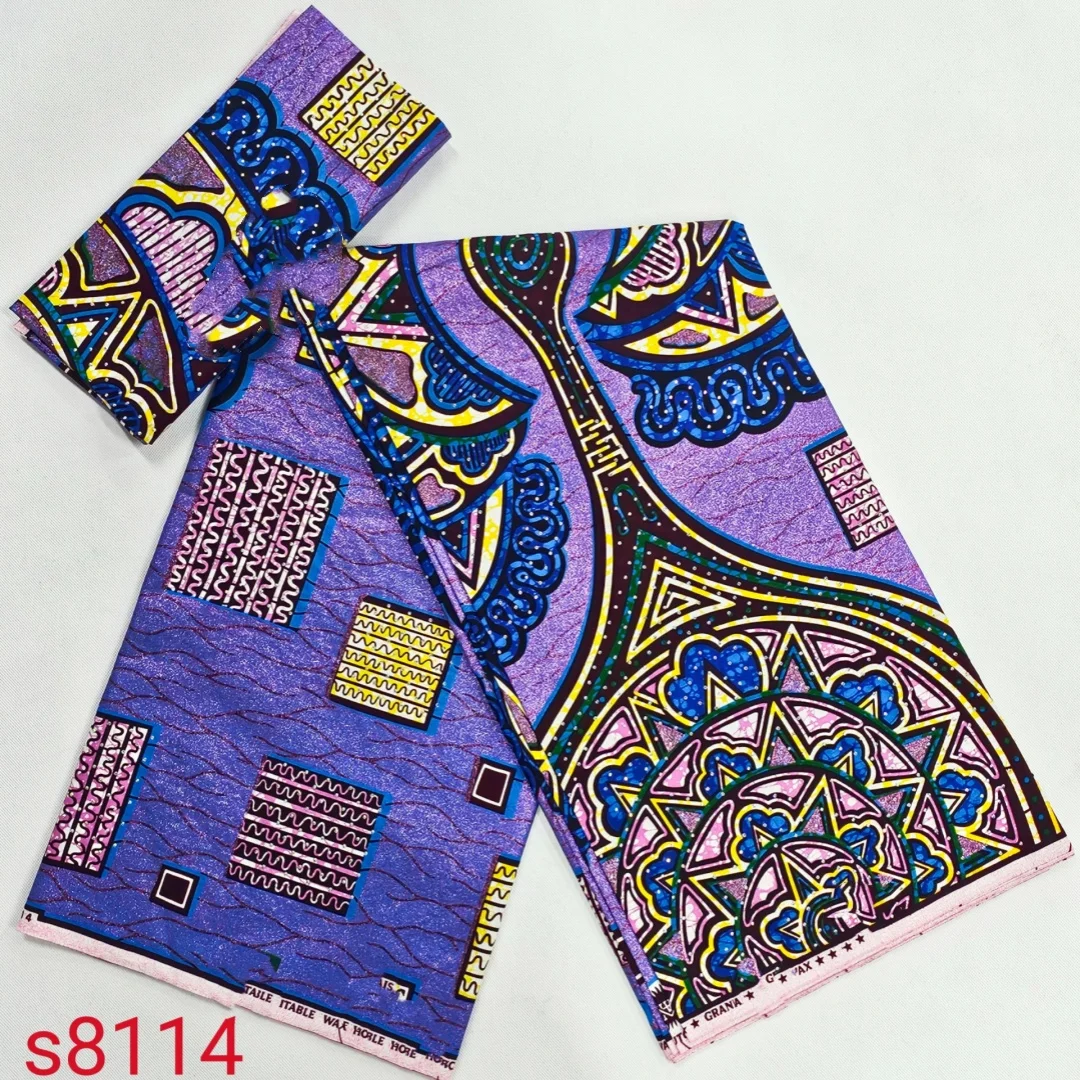 2025 nigeriano brilhante pedra-cera impressão tecidos africanos de alta qualidade para retalhos novo estilo tecido para roupas decoração casa tt10