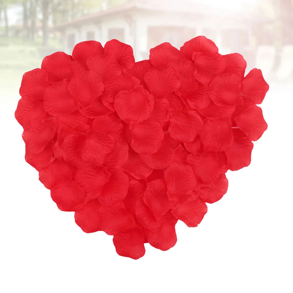 

3000 Pcs Artificial Rose Petals Wedding Bridal Shower Flowers Centerpieces Table Stage Scatter Decorations