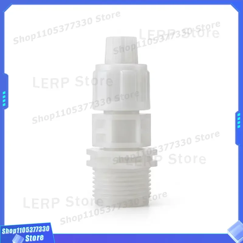 Wearable PVDF Non-Return Check Valve with Ball for 7.5-42L/H Dosing Metering Pump Head Spare Parts