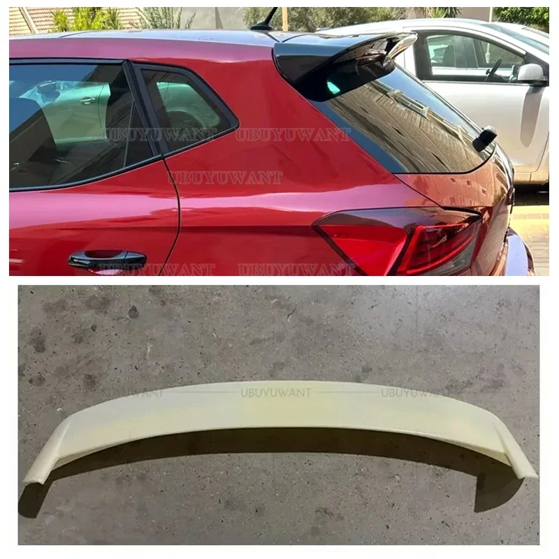

Car Tail Top Wind Spoilers Rear Trunk Roof Sport Wings For Seat IBIZA TGI/FR Hatchback 2017 2018 2019