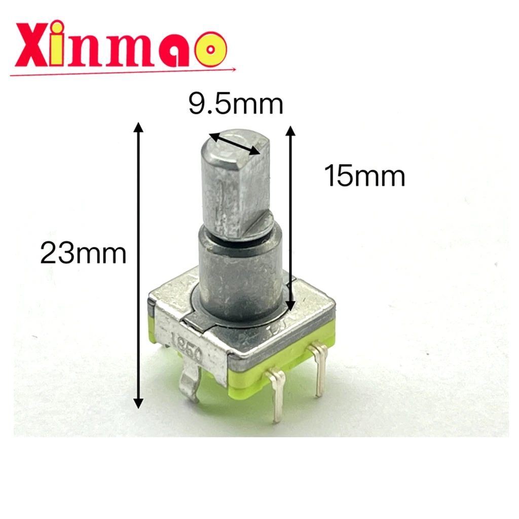 LJV EC11 encoder 30 positioning 15 pulse handle length 15mm with push switch