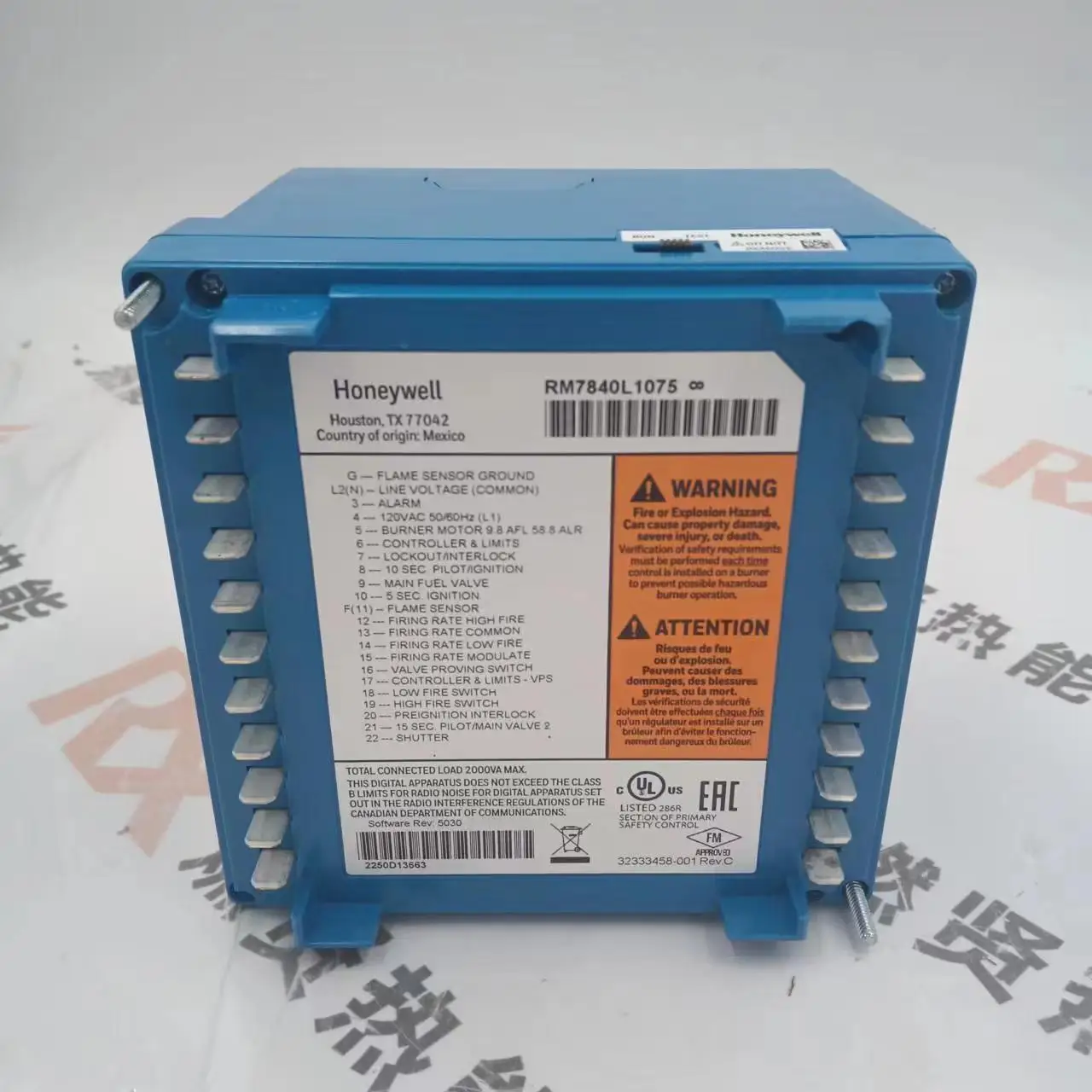2025 وحدة تحكم الاحتراق هانيويل RM7840M1017 متوفرة في المخزون 10 علامة تجارية أصلية جديدة