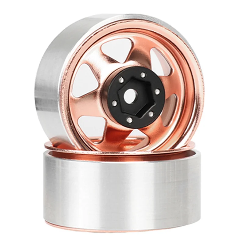 3CGRO-4 Pezzi 1.9 "Beadlock Offset Negativo -8.9Mm Mozzo Cerchione Per 1/10 RC Auto Gen8 VS4-10 Redcat Tamiya SCX10 90047 TF2 D110