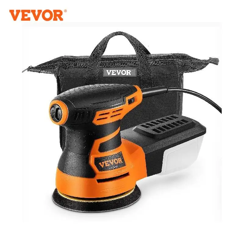 VEVOR 350W Random Orbit Sander 6 Speeds 13000 OPM 5