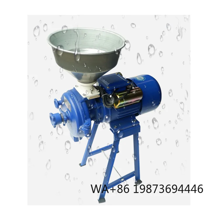 

Electric Wet Dry Cereals Grinder Feed Mill for Small Business